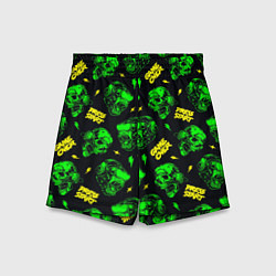 Шорты детские Game over press start, цвет: 3D-принт