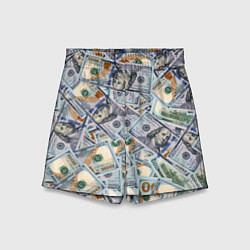 Детские шорты Банкноты сто долларов