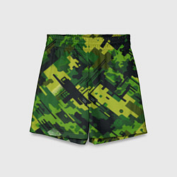 Шорты детские Camouflage - pattern ai art, цвет: 3D-принт