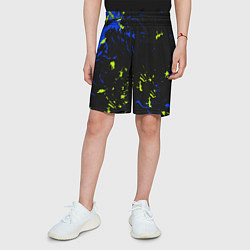 Шорты детские Абстрактный узор с концепцией, цвет: 3D-принт — фото 2