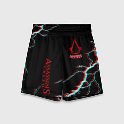 Шорты детские Assassins Creed strom, цвет: 3D-принт