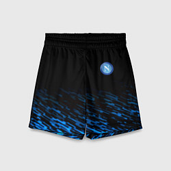 Шорты детские Napoli fc club texture, цвет: 3D-принт