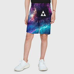 Шорты детские Zelda space game, цвет: 3D-принт — фото 2
