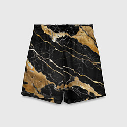 Шорты детские Мрамор Порторо - абстрактная текстура, цвет: 3D-принт