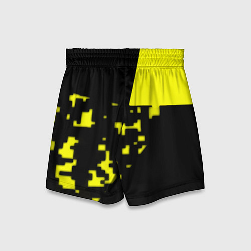 Детские шорты Россия имперский стиль пиксели / 3D-принт – фото 2