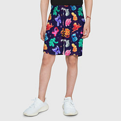 Шорты детские Животные из воздушных шариков, цвет: 3D-принт — фото 2