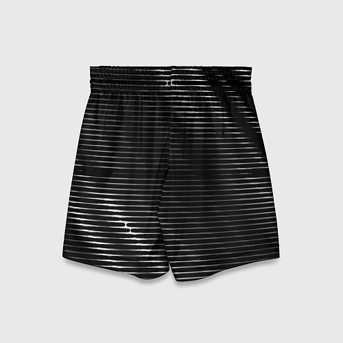 Детские шорты Hitman metal game lines / 3D-принт – фото 2
