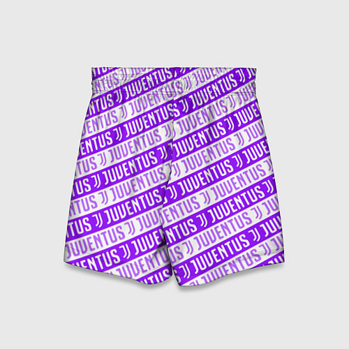 Детские шорты Juventus pattern / 3D-принт – фото 2