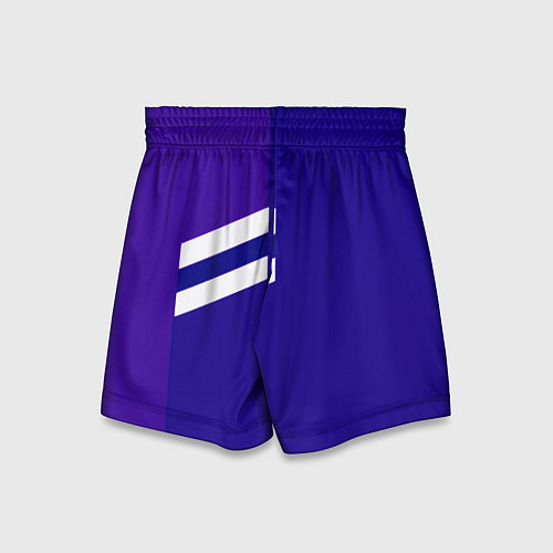 Детские шорты Juventus sport geometry line / 3D-принт – фото 2