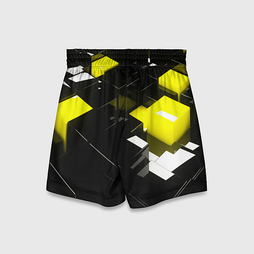 Детские шорты Абстракция обман зрения / 3D-принт – фото 2