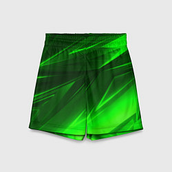 Шорты детские Кислотные стрипсы неон, цвет: 3D-принт