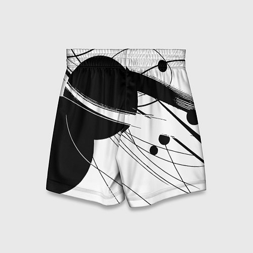 Детские шорты Milano - fashion abstraction / 3D-принт – фото 2