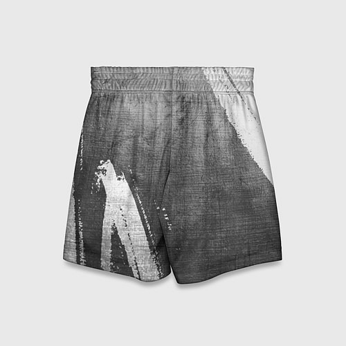 Детские шорты GTA 6 - grey gradient вертикально / 3D-принт – фото 2