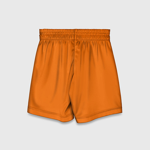 Детские шорты Тыква низ оранжевый / 3D-принт – фото 2
