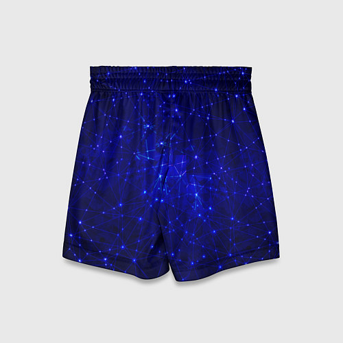 Детские шорты Обширная вселенная - соединяющиеся линии нейронов / 3D-принт – фото 2