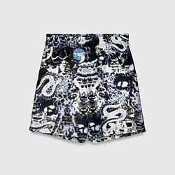 Шорты детские Японский самурай и драконы, цвет: 3D-принт