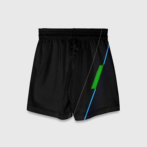 Детские шорты AUDI geometry line / 3D-принт – фото 2