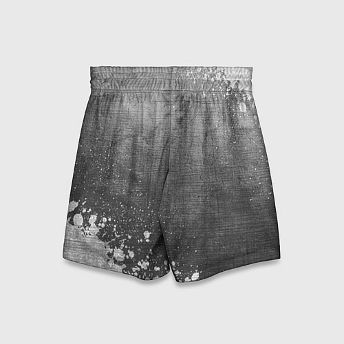 Детские шорты PSV - grey gradient вертикально / 3D-принт – фото 2