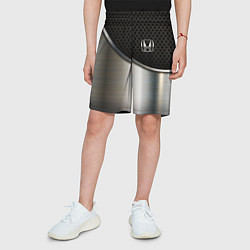 Шорты детские Honda metal car, цвет: 3D-принт — фото 2