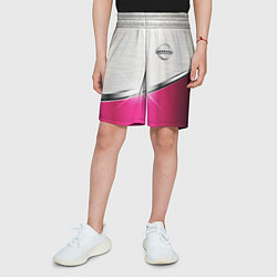 Шорты детские Nissan auto metal, цвет: 3D-принт — фото 2