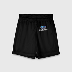 Шорты детские Subaru logo auto, цвет: 3D-принт