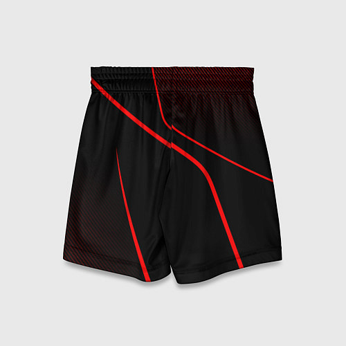 Детские шорты Lixiang - red line / 3D-принт – фото 2