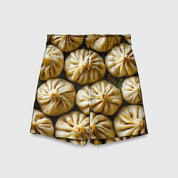 Шорты детские Хинкали, цвет: 3D-принт