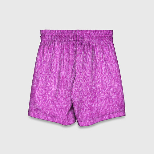 Детские шорты Текстура розовой кожи / 3D-принт – фото 2