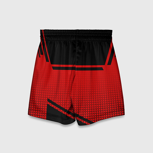 Детские шорты Россия герб геометрия / 3D-принт – фото 2