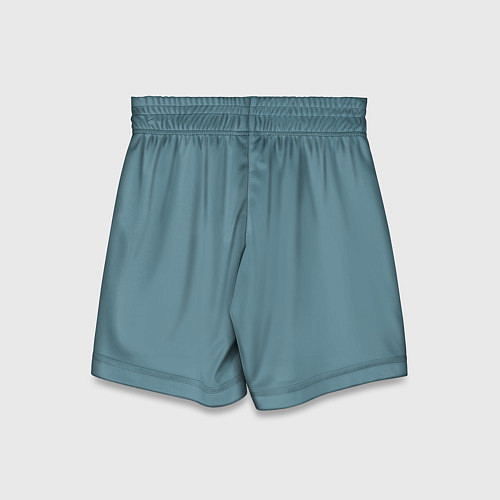 Детские шорты Яркое сердце из кораллов в морском стиле / 3D-принт – фото 2