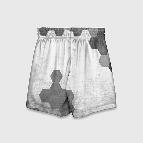 Детские шорты JAC - white gradient вертикально / 3D-принт – фото 2