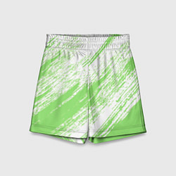 Шорты детские Light green, цвет: 3D-принт