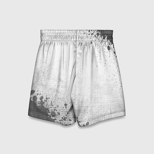 Детские шорты Manchester City - white gradient вертикально / 3D-принт – фото 2