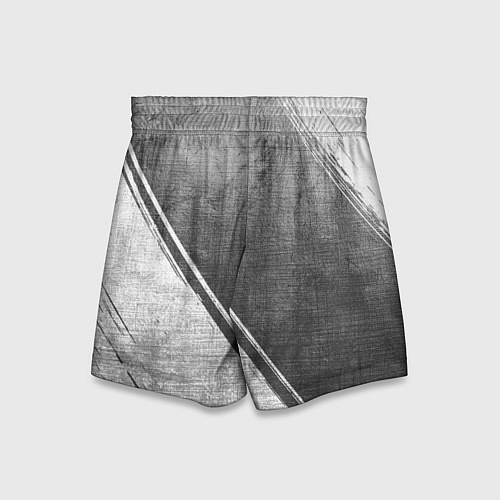 Детские шорты Chrysler - grey gradient вертикально / 3D-принт – фото 2