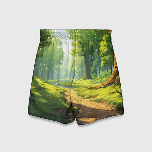 Детские шорты Fabulous forest / 3D-принт – фото 2