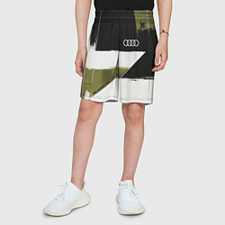 Шорты детские Ауди логотип, цвет: 3D-принт — фото 2