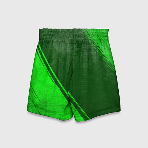 Детские шорты Half-Life - green gradient вертикально / 3D-принт – фото 2