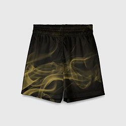 Шорты детские Color smoke yellow, цвет: 3D-принт