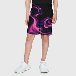 Шорты детские Color pink smoke, цвет: 3D-принт — фото 2