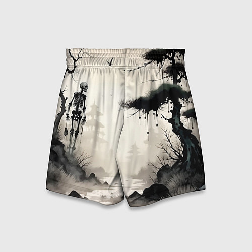 Детские шорты Путник / 3D-принт – фото 2