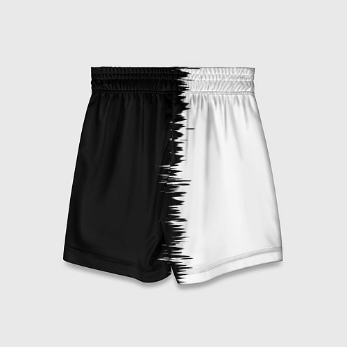 Детские шорты Monster energy штрихи красок / 3D-принт – фото 2