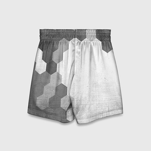 Детские шорты FAW - white gradient по-вертикали / 3D-принт – фото 2
