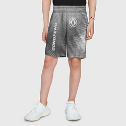 Шорты детские Dongfeng - grey gradient вертикально, цвет: 3D-принт — фото 2