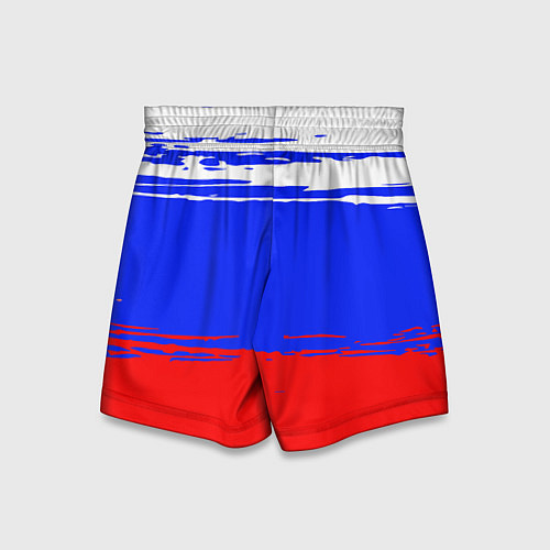 Детские шорты Патриот - флаг / 3D-принт – фото 2