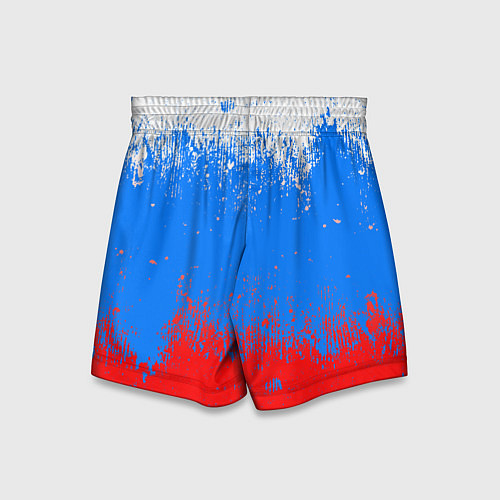 Детские шорты Патриот - флаг / 3D-принт – фото 2