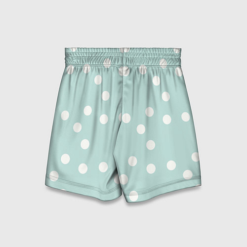 Детские шорты Снежная морская пена / 3D-принт – фото 2