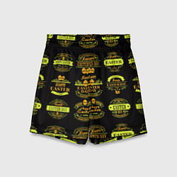 Шорты детские Easter holidays, цвет: 3D-принт
