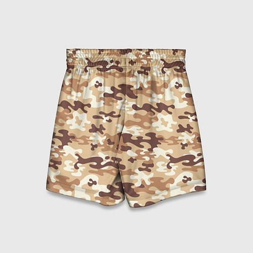 Детские шорты Камуфляж армия / 3D-принт – фото 2