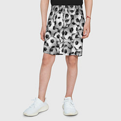 Шорты детские Игра в мяч, цвет: 3D-принт — фото 2