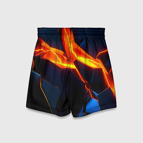 Детские шорты Plate fractures / 3D-принт – фото 2